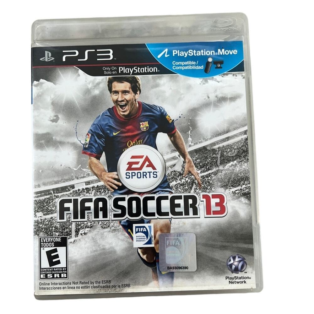 Fifa Soccer 13 Sony Playstation (2012)  3 Complete in Box Messi